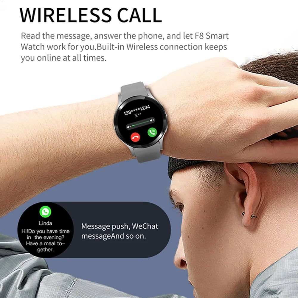 Pro Smartwatch 1.32" HD, Bluetooth Call, Health & Fitness Tracker