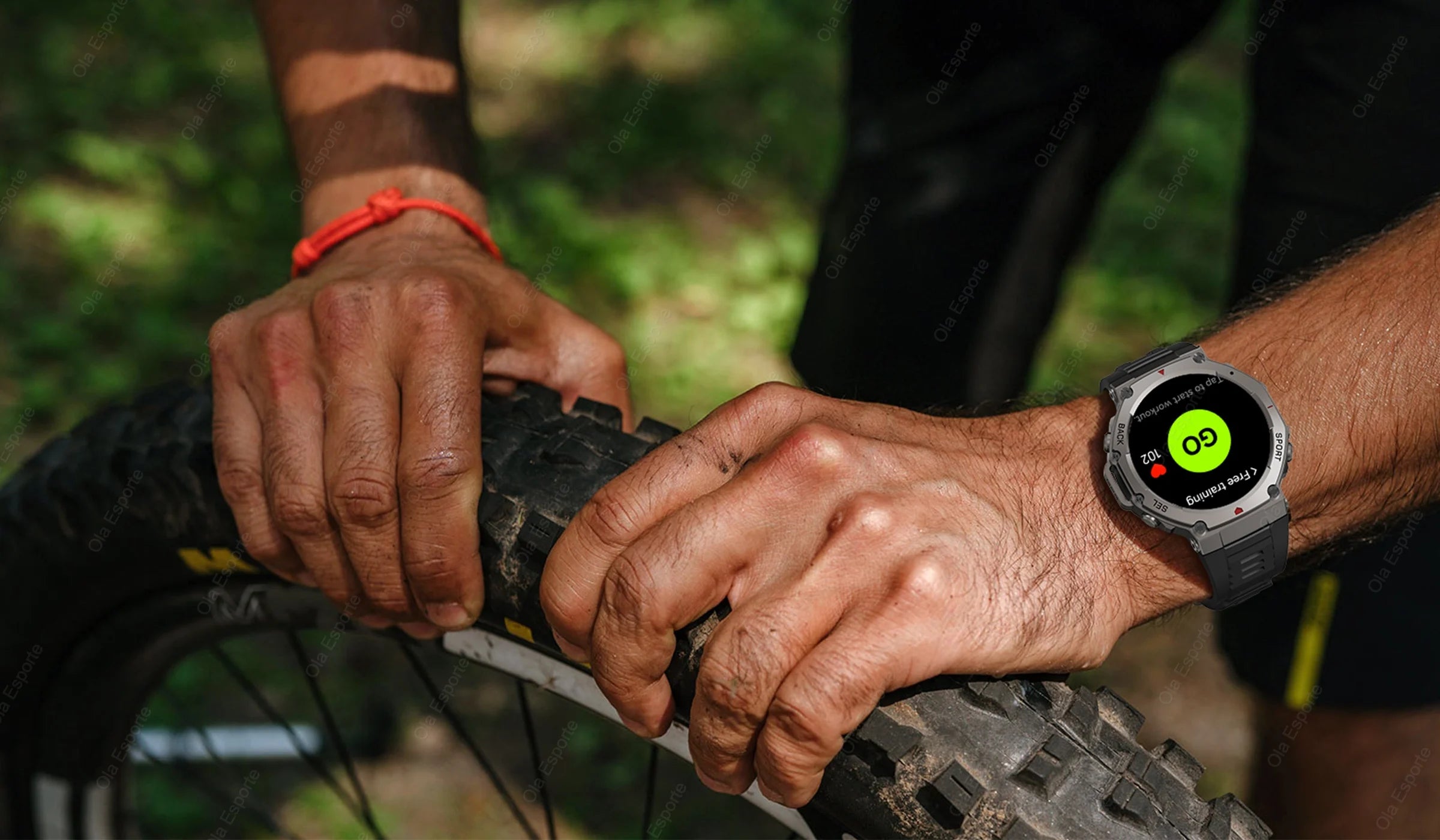 T-Rex 3 GPS Smartwatch – 10ATM Waterproof Military Sports Fitness Watch