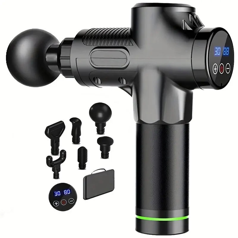 Portable Fascia Massage Gun – Deep Muscle Relaxation & Fitness