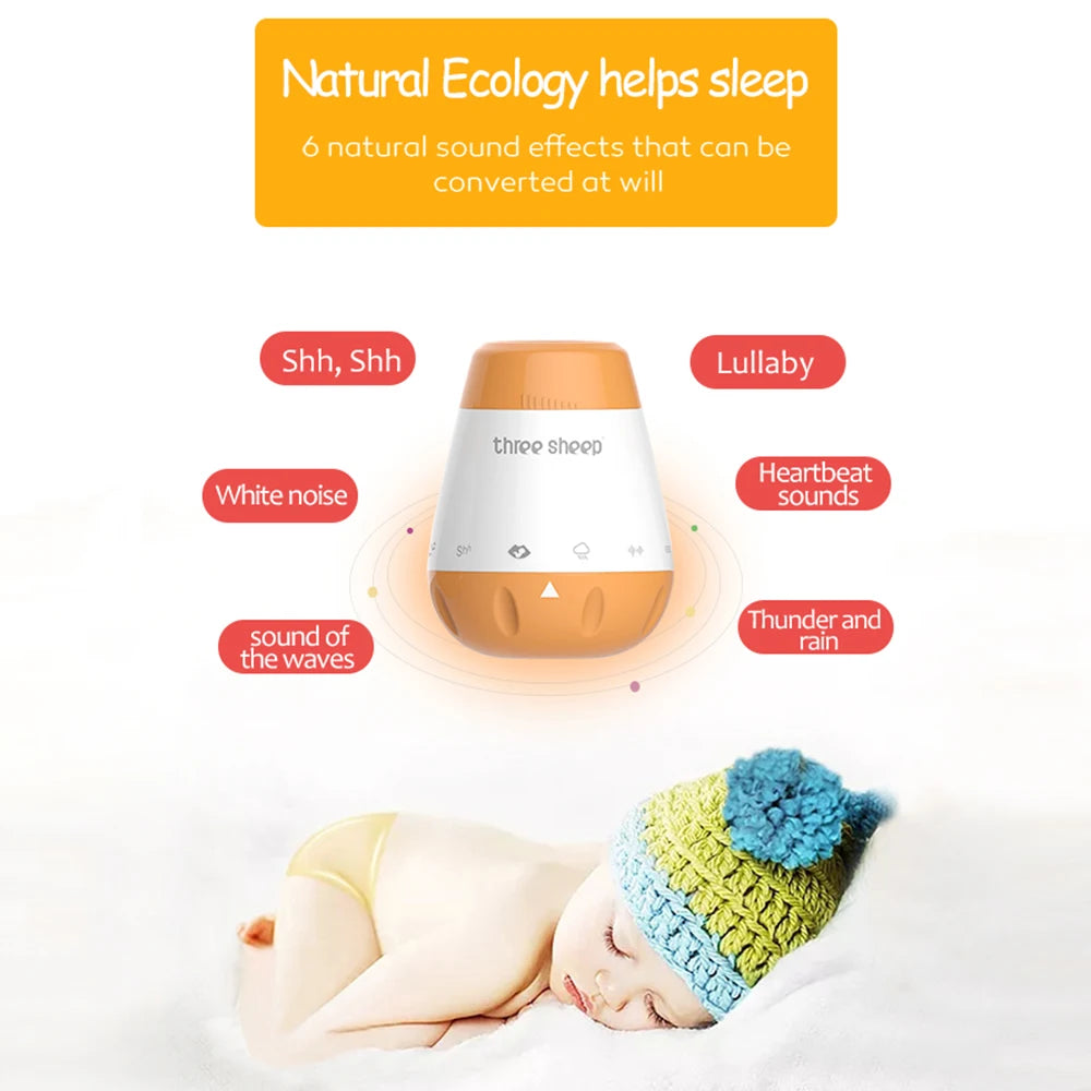Baby White Noise Machine – Sleep & Relaxation Sound Generator