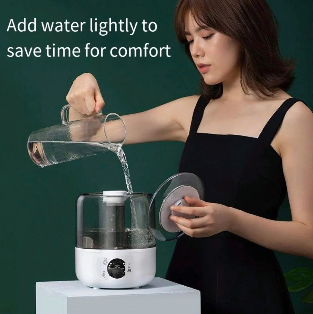 CK2 3L Silent Air Humidifier – Large Capacity Aroma Diffuser with Remote