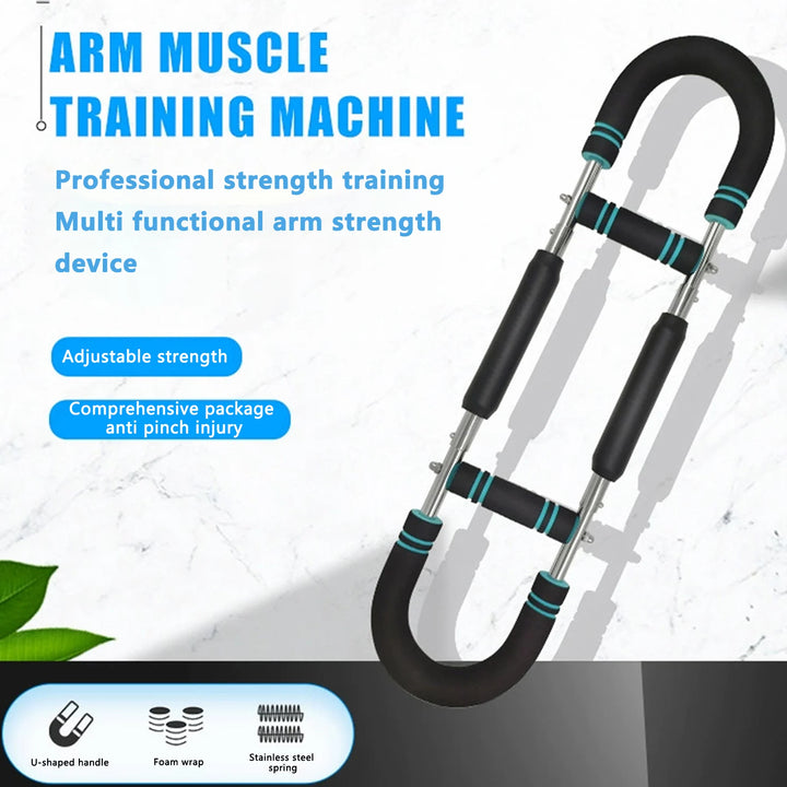 U-Shape Hand Gripper Arm Trainer – Power Twister Bar for Strength Training