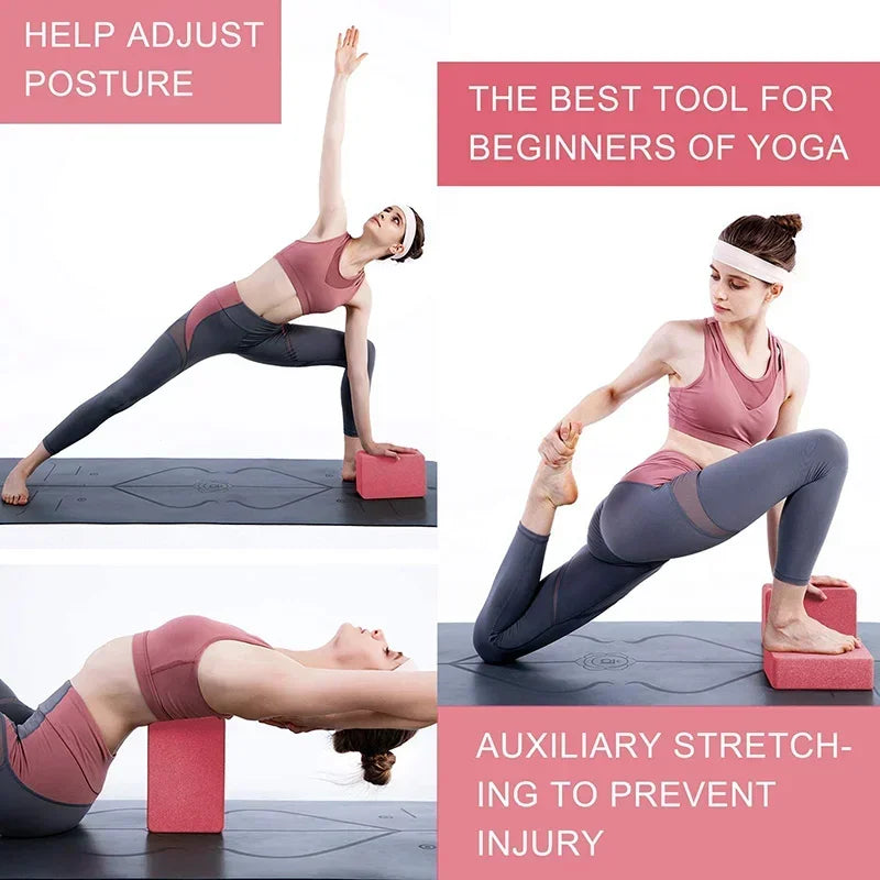 High-Density EVA Yoga Block – Non-Slip Foam Support for Fitness