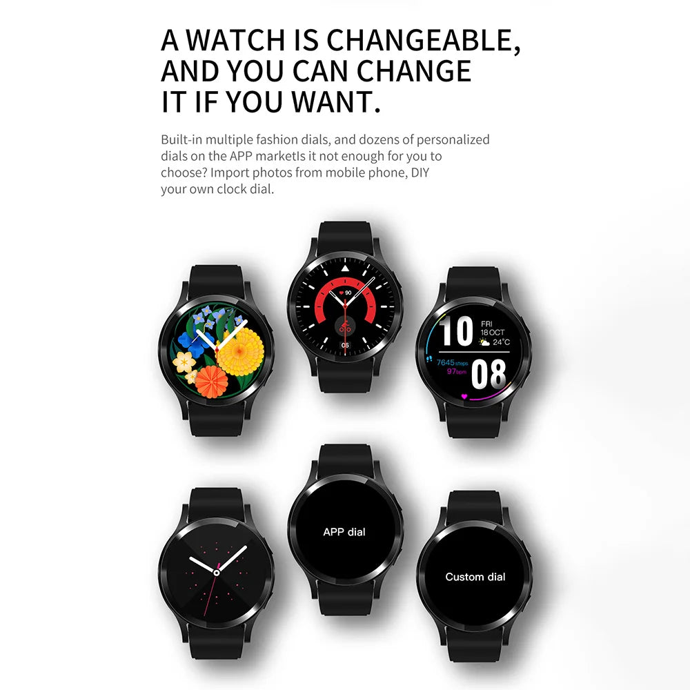 Pro Smartwatch 1.32" HD, Bluetooth Call, Health & Fitness Tracker