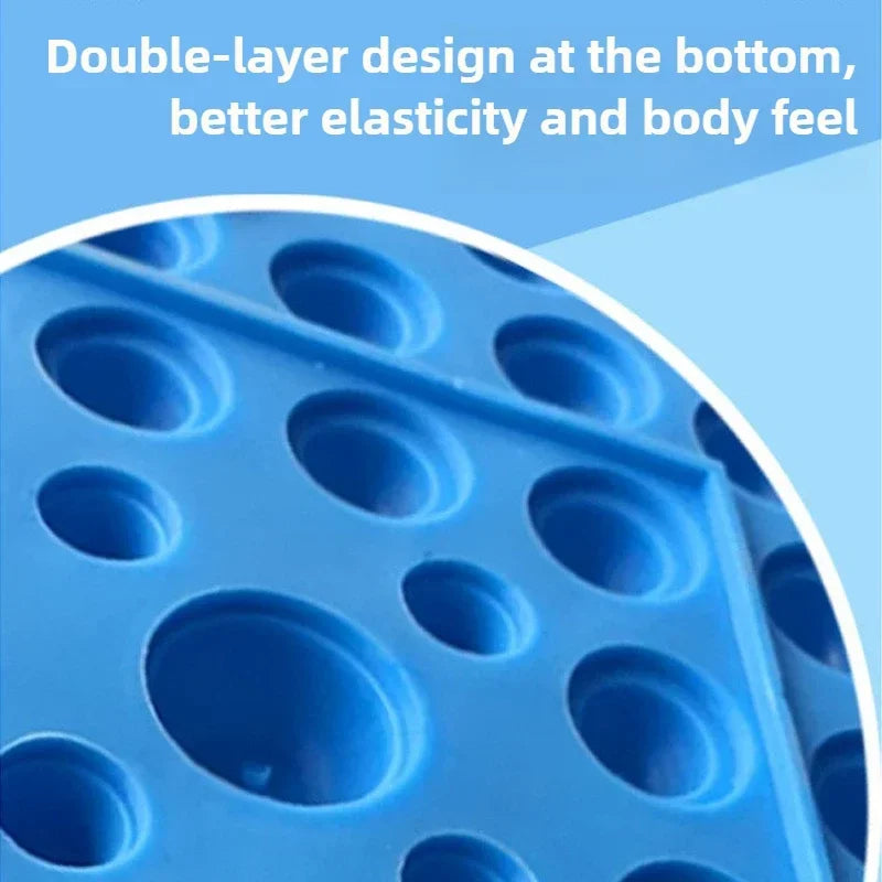 Foot Acupressure Massage Mat – Muscle Relaxation & Reflexology Mat for Home Fitness, Yoga, Pilates & Foot Training