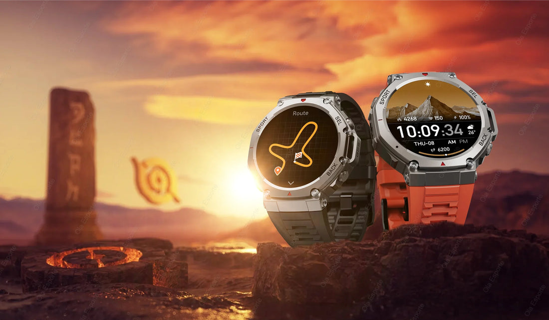 T-Rex 3 GPS Smartwatch – 10ATM Waterproof Military Sports Fitness Watch