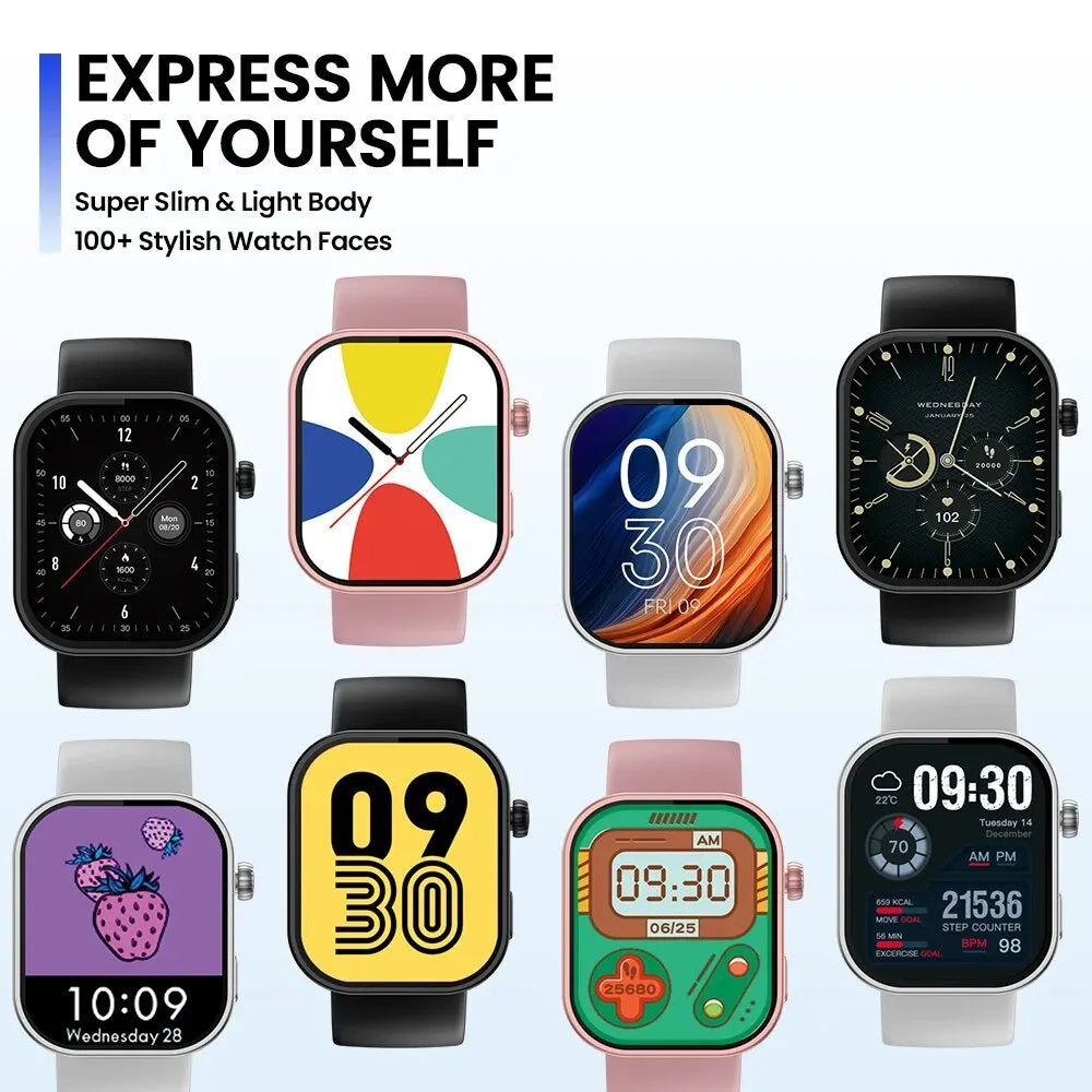 Zeblaze Btalk Plus Smartwatch – 2.03" HD Voice Calling & Fitness Tracker