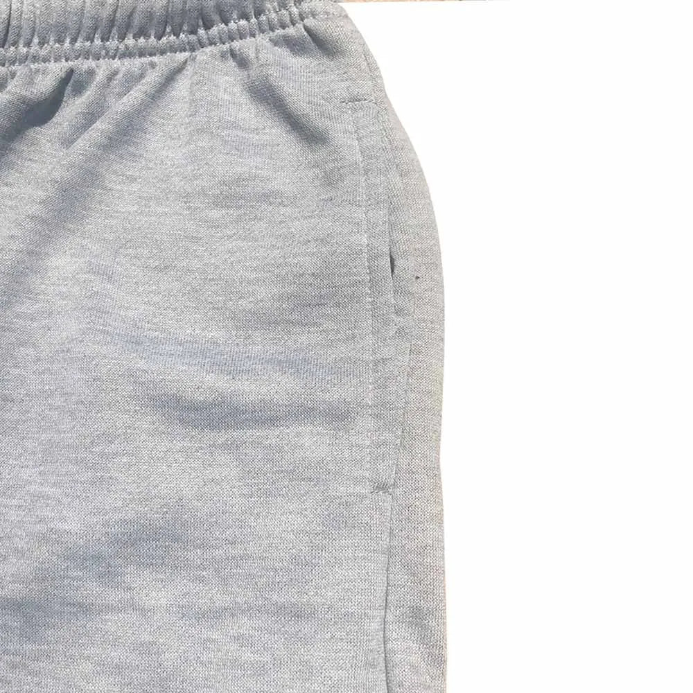 Women’s Casual Grey Sweatpants – Loose Fit Parachute Pants with Stretchy Waist for Everyday Comfort