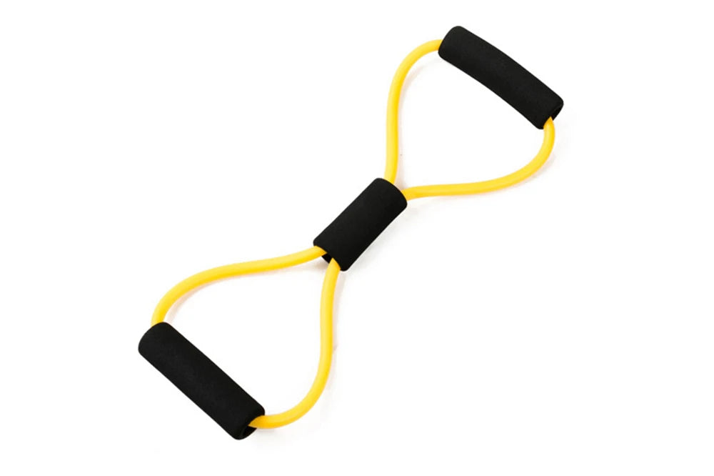 8-Shaped Resistance Band – Chest Expander for Home Fitness & Yoga