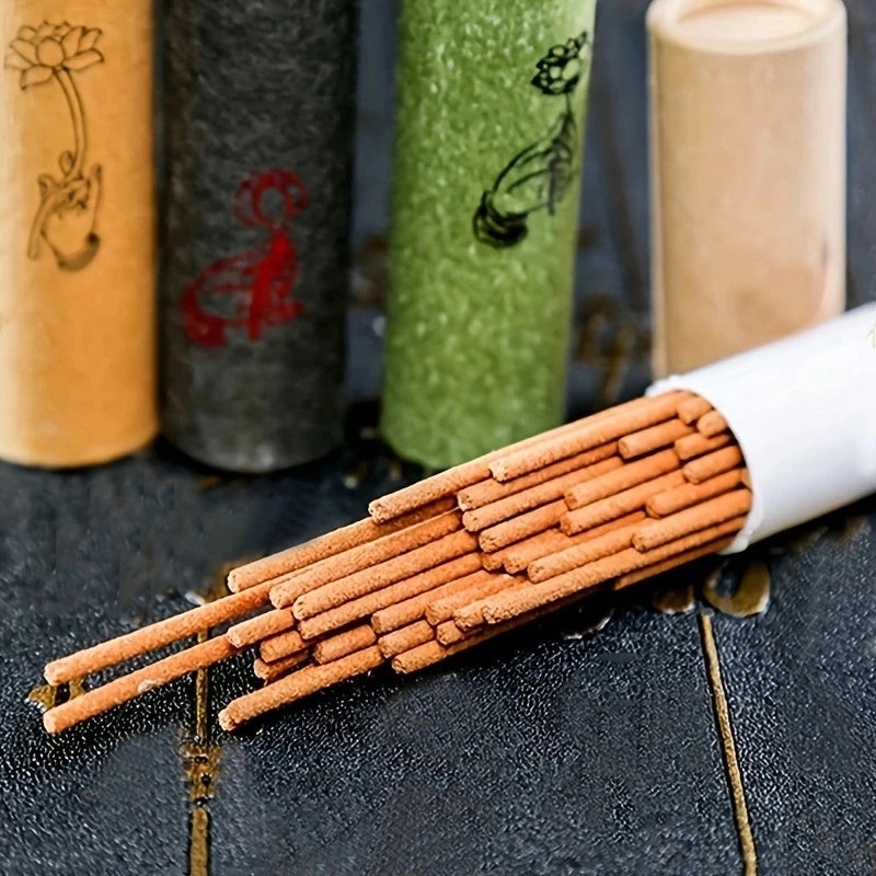 40pcs Natural Sandalwood Incense Sticks – Home & Meditation Aroma