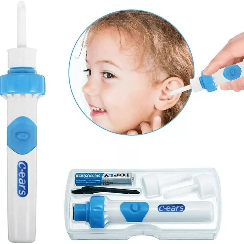 Electric Earpick – Safe Earwax Cleaner for Children & Adults, Ear Care Wax Remover