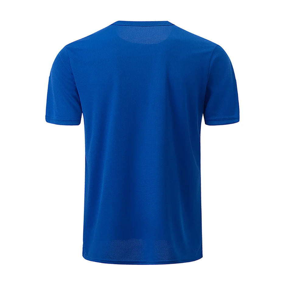 Men’s Waffle Sports Shirt – Short Sleeve Fitness & Training Top (1/5 Pcs)