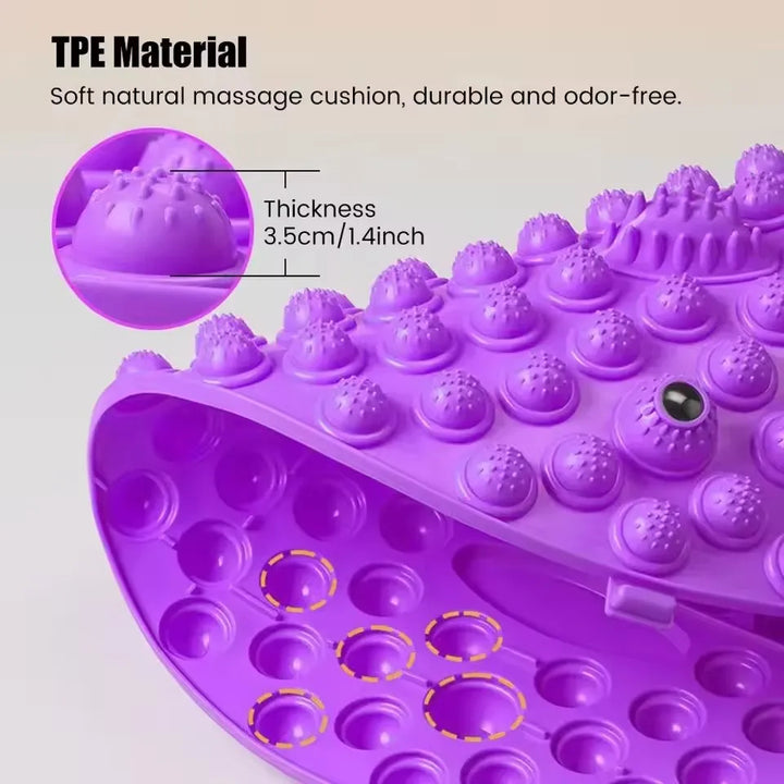 Fingerpressure Foot Massage Pad Acupressure Yoga Mat Training Board