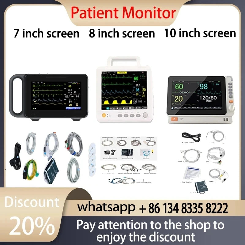 3.5" Video Laryngoscope – Digital Color Scope with Reusable Sterilizable Blades