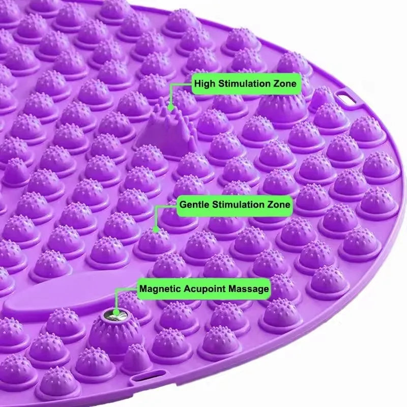 Fingerpressure Foot Massage Pad Acupressure Yoga Mat Training Board