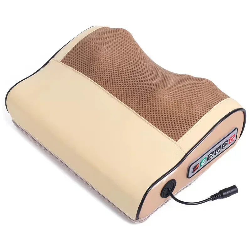 Multi-Functional Neck & Shoulder Massager – Adjustable Kneading Back Massager with Hot Compress for Home Use