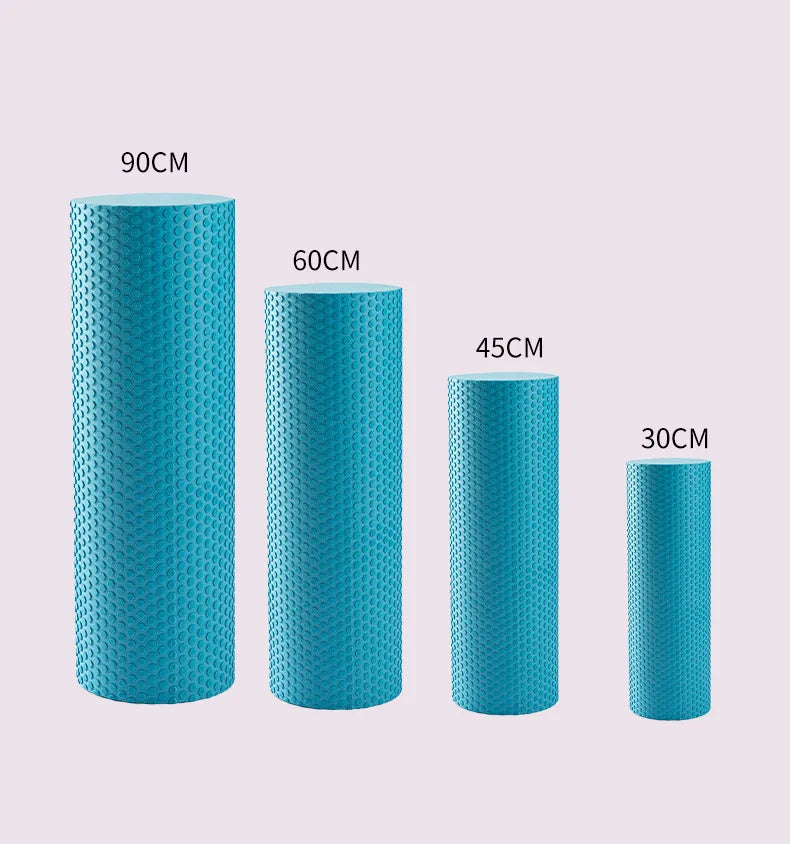 EVA Foam Roller Yoga Column – 30/45/60cm Pilates Massage Block