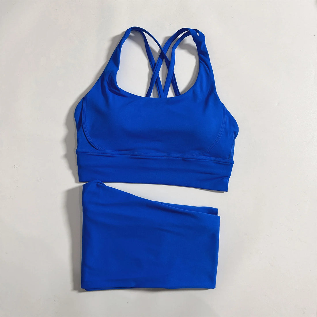 2-Piece Women’s Fitness Set – Sports Bra & High-Waist Yoga Leggings