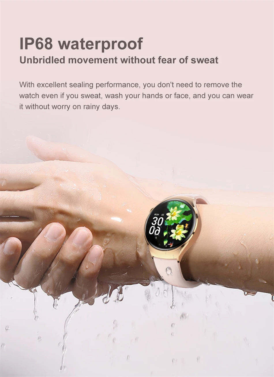 Women’s GPS Smartwatch with NFC, Bluetooth Call & Health Tracking