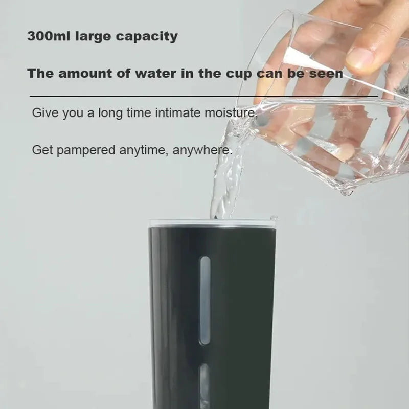 300ml Car Air Humidifier with Night Light & Aroma Diffuser