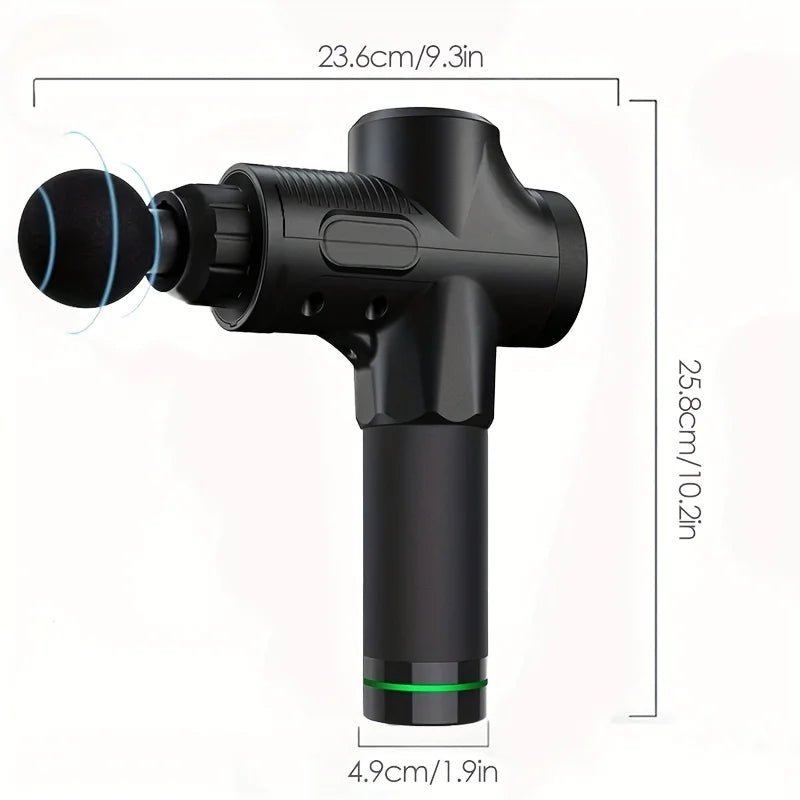 Portable Fascia Massage Gun – Deep Muscle Relaxation & Fitness