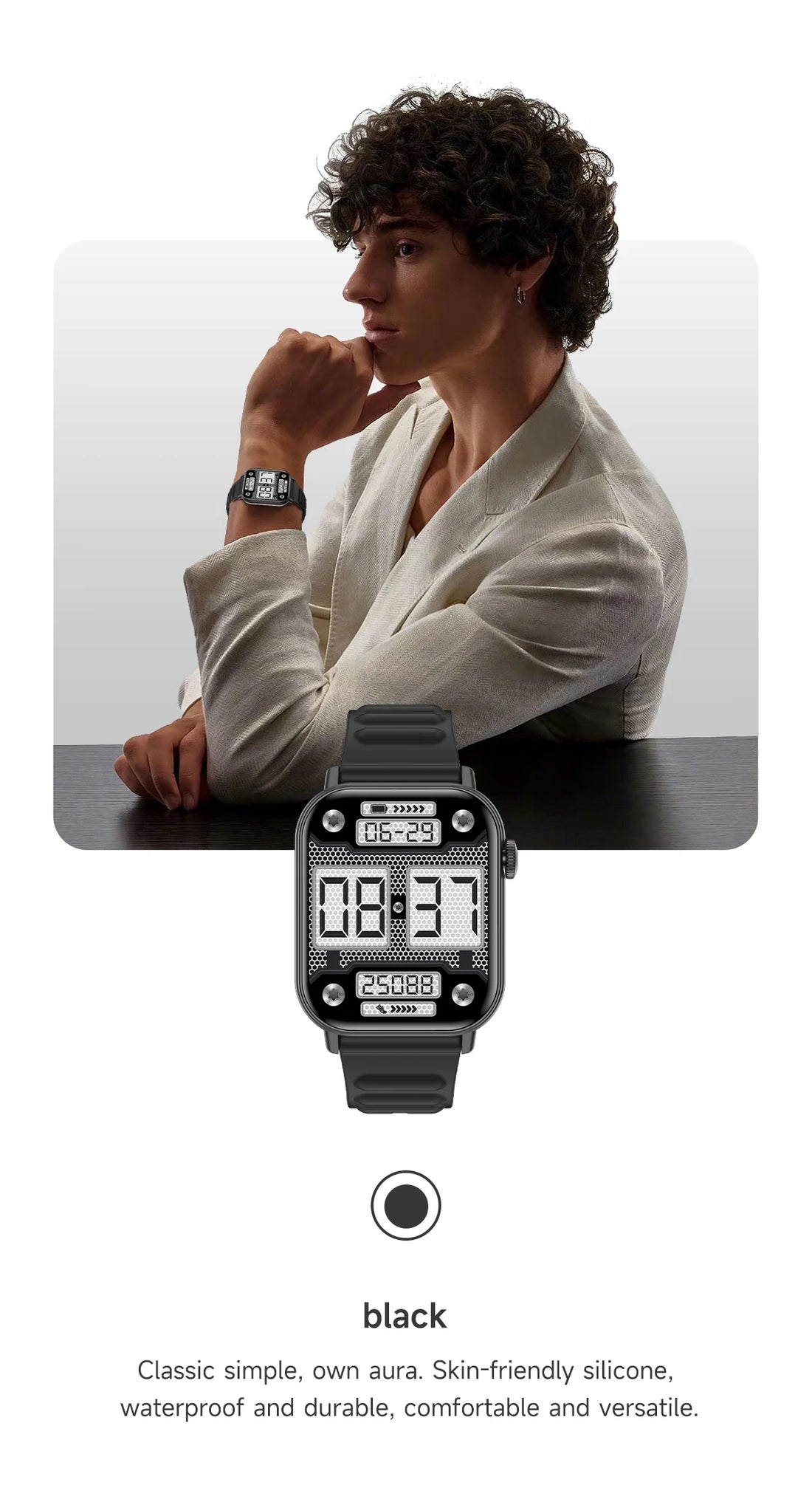 LIGE 2025 Smartwatch 1.83" HD Screen, BT Call, Health & Fitness Tracker