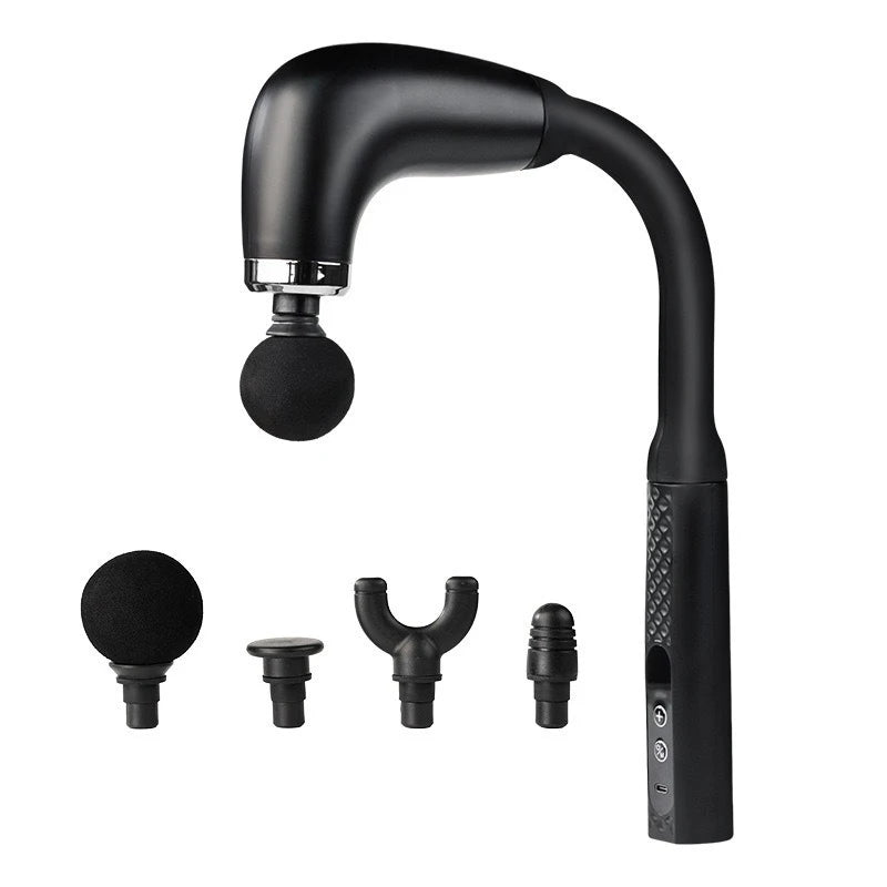 Smart Massage Gun – Rechargeable Handheld Electric Massager Hammer for Back & Full Body Relaxation