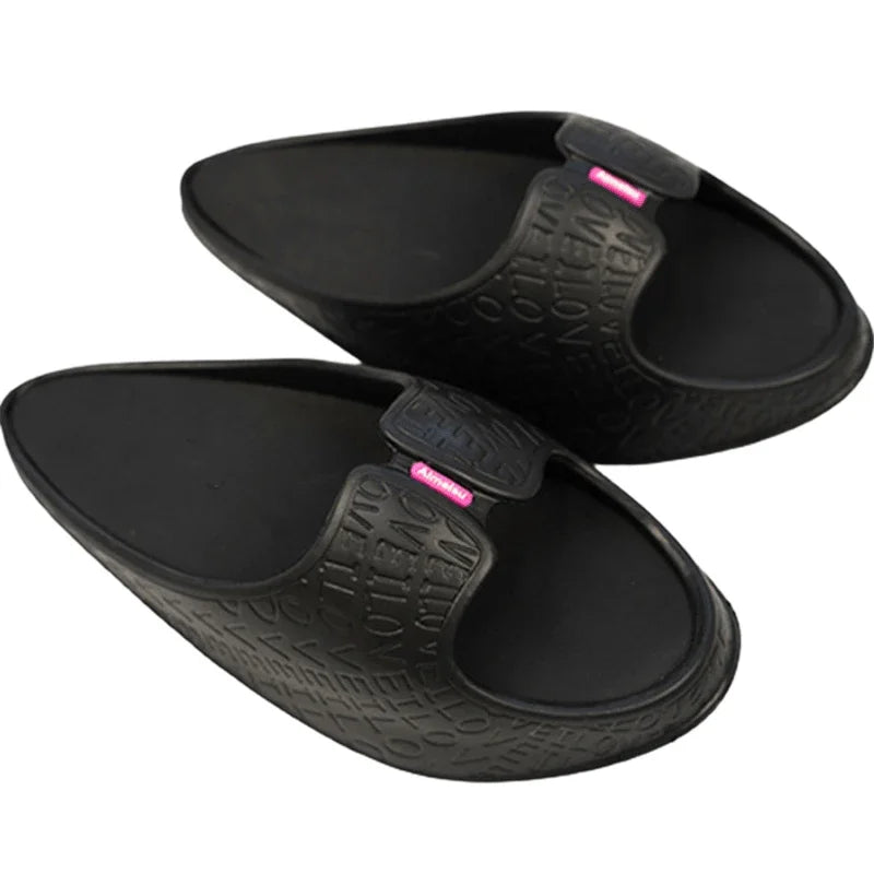Japanese Style Fitness Rocking Slippers for Women – EVA Body-Shaping Summer Slide