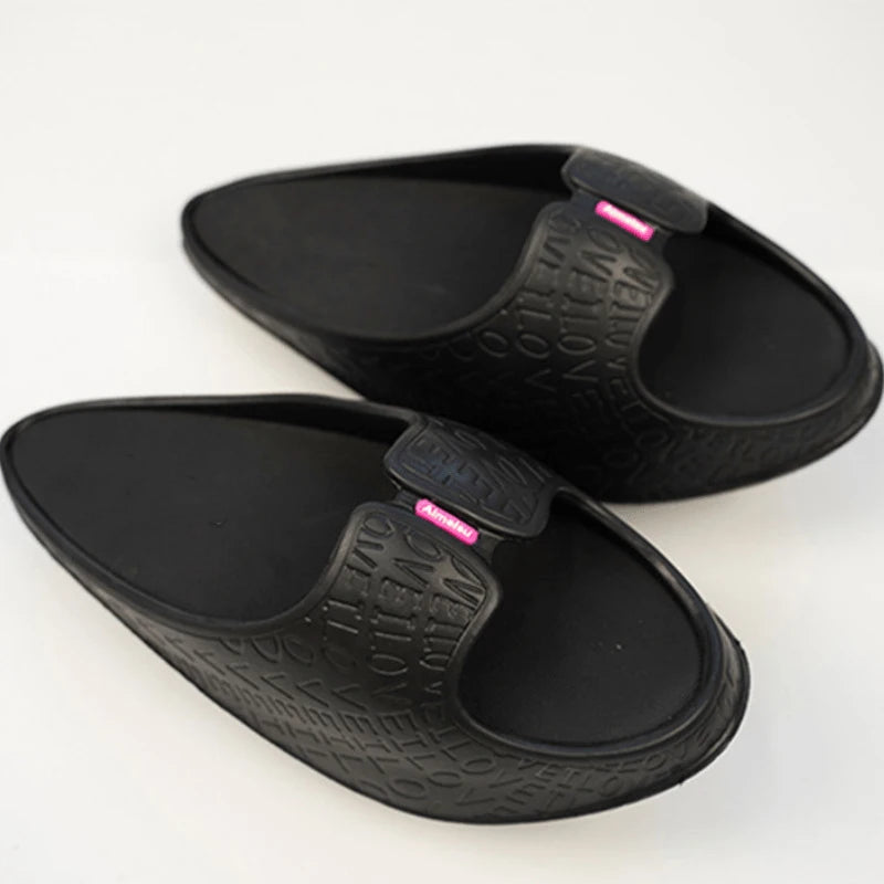 Japanese Style Fitness Rocking Slippers for Women – EVA Body-Shaping Summer Slide