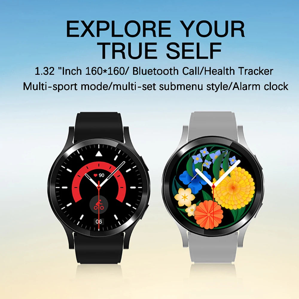 Pro Smartwatch 1.32" HD, Bluetooth Call, Health & Fitness Tracker