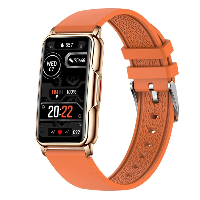 Smart Bracelet Watch – Android iOS Compatible, Waterproof Fitness Tracker with Heart Rate Monitor & 20+ Sports Modes, Gift for Men & Women