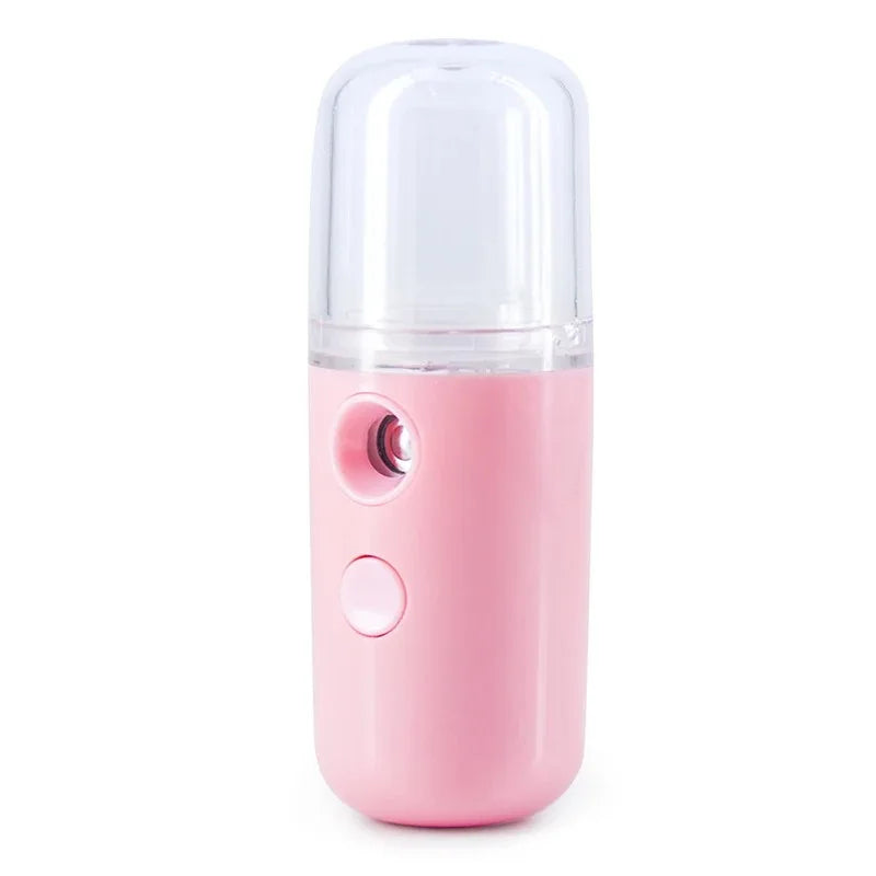 Mini Nano Facial Steamer – USB Portable Face Spray Beauty Instrument & Skin Care Humidifier