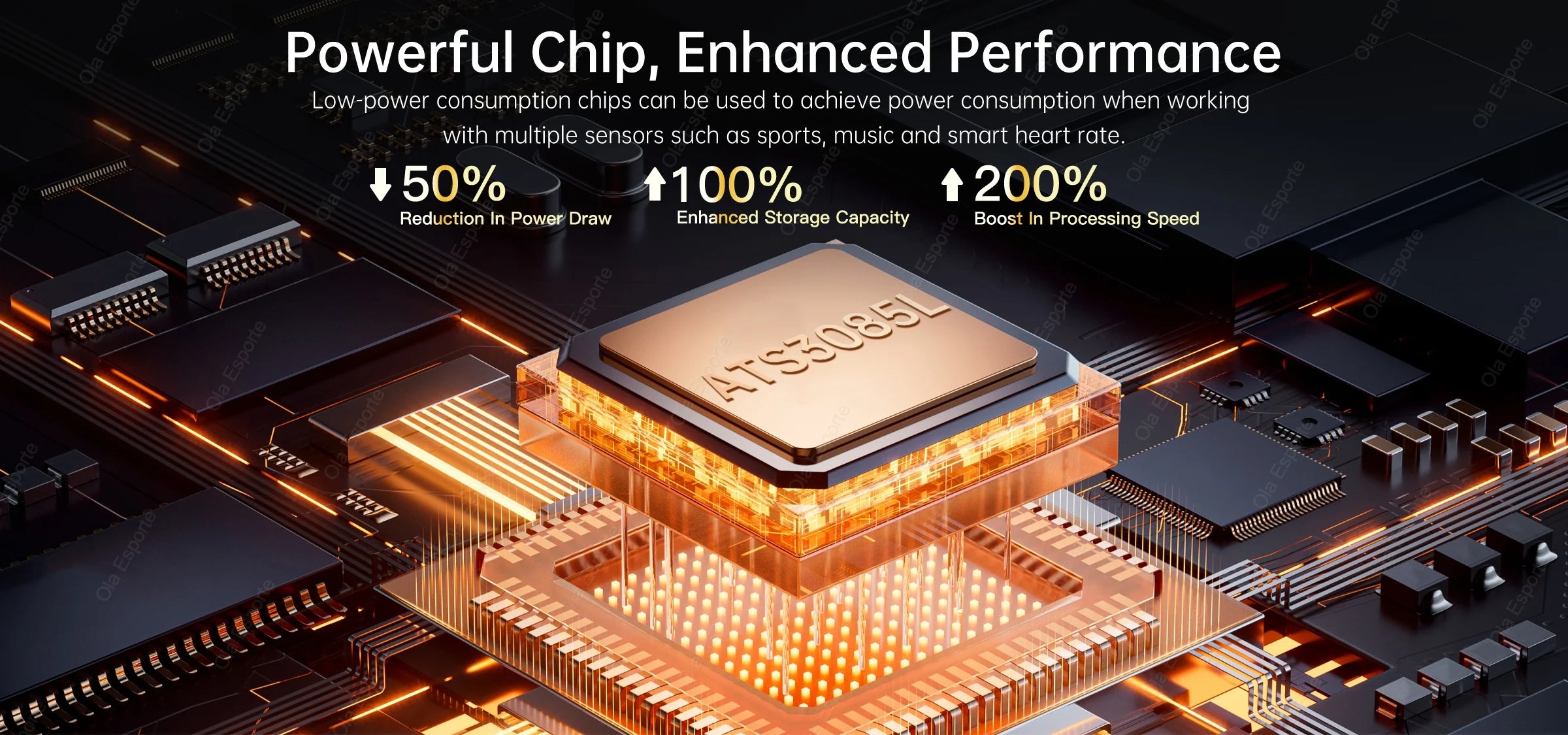 T-Rex 3 GPS Smartwatch – 10ATM Waterproof Military Sports Fitness Watch