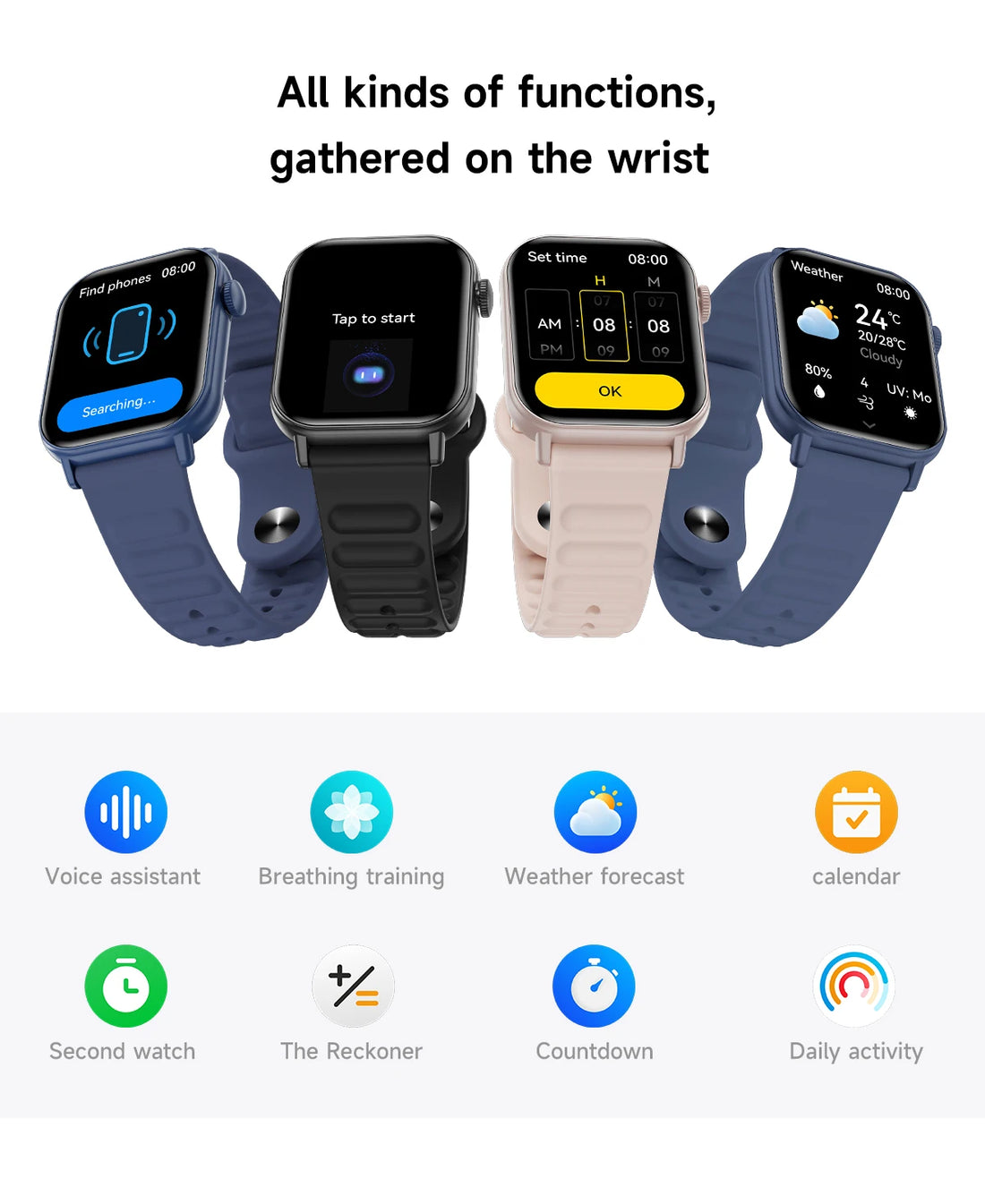 LIGE 2025 Smartwatch 1.83" HD Screen, BT Call, Health & Fitness Tracker