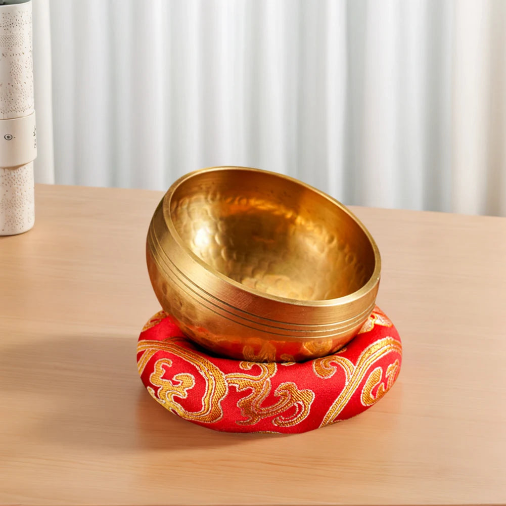 Tibetan Singing Bowl Set for Meditation, Yoga & Sound Healing Therapy
