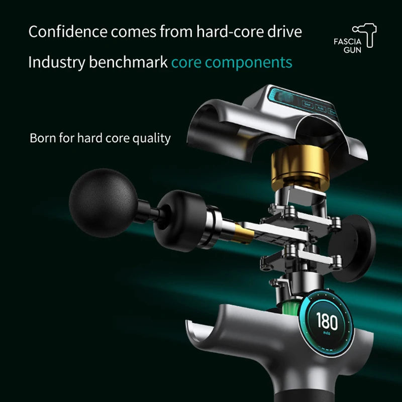 99-Level Deep Tissue Massage Gun – Electric Muscle & Fascia Relaxation Tool