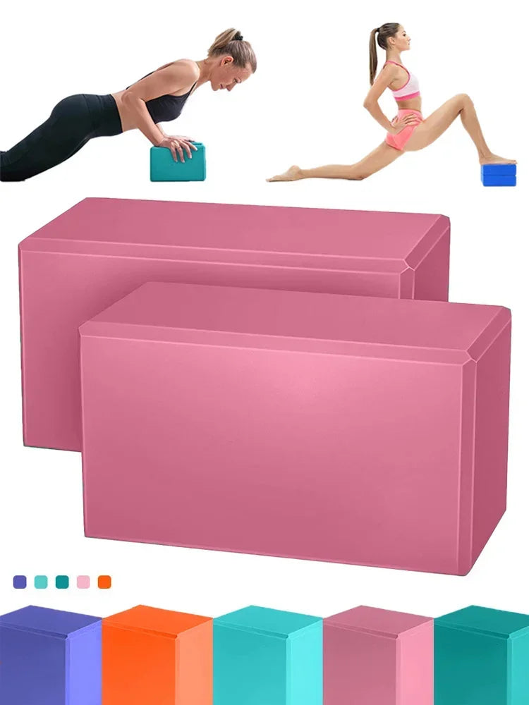 High-Density EVA Yoga Block – Non-Slip Foam Support for Fitness