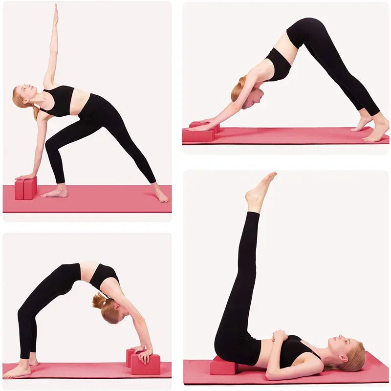 High-Density EVA Yoga Block – Non-Slip Foam Support for Fitness