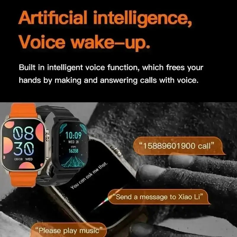 T900 Ultra 2 Smartwatch Men 49mm AMOLED NFC Waterproof