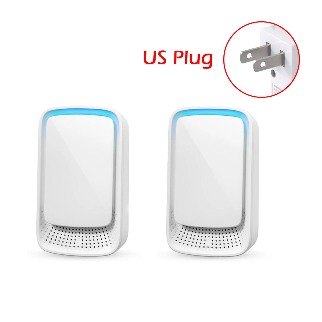 Plug-In Negative Ion Air Purifier – Quiet Mini Air Cleaner for Home
