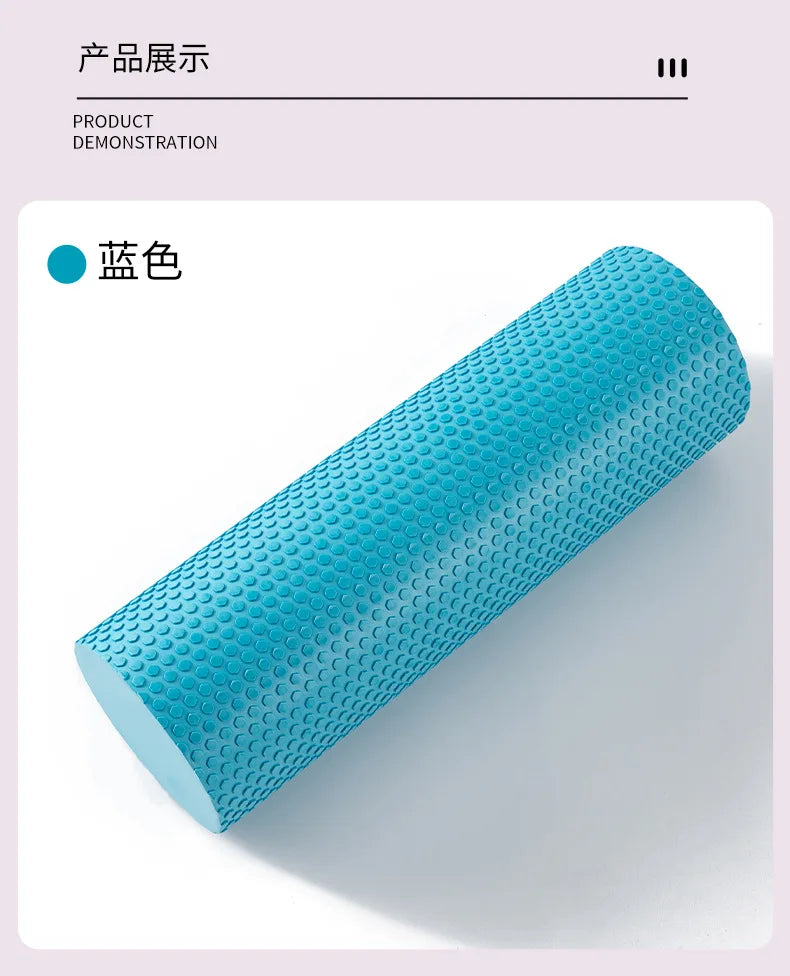 EVA Foam Roller Yoga Column – 30/45/60cm Pilates Massage Block