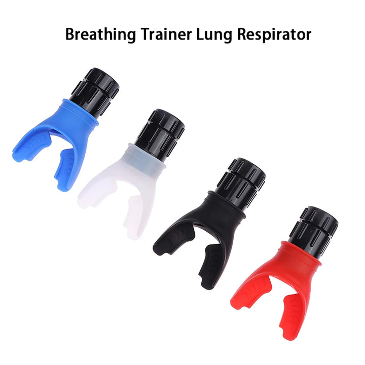 Breathing Trainer – Silicone Respiratory Fitness & Lung Exercise Tool