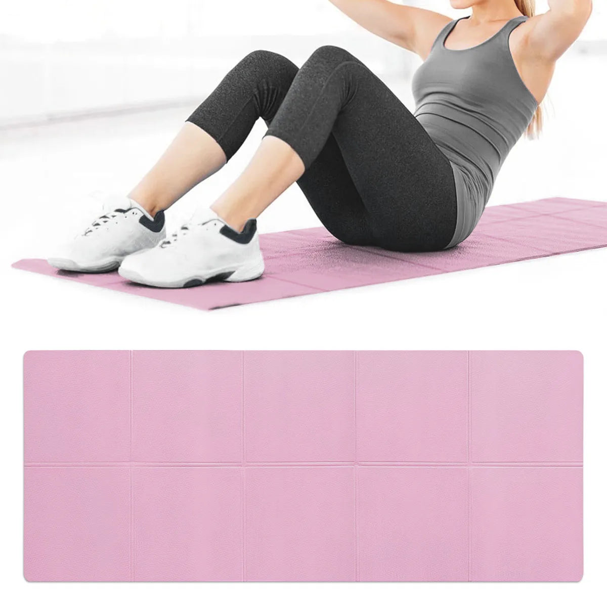4mm EVA Anti-Slip Yoga Mat – Fitness & Pilates Exercise Mat