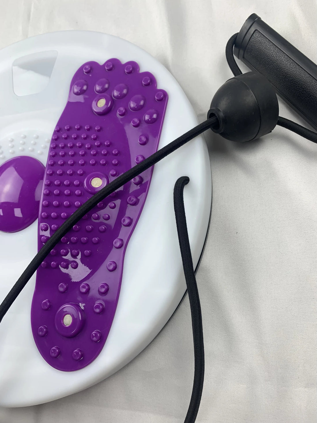 Portable Waist Twisting Disc – Magnetic Foot & Torsion Fitness Equipment