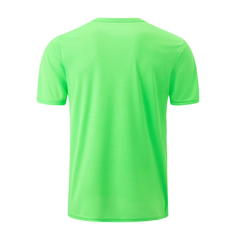 Men’s Waffle Sports Shirt – Short Sleeve Fitness & Training Top (1/5 Pcs)