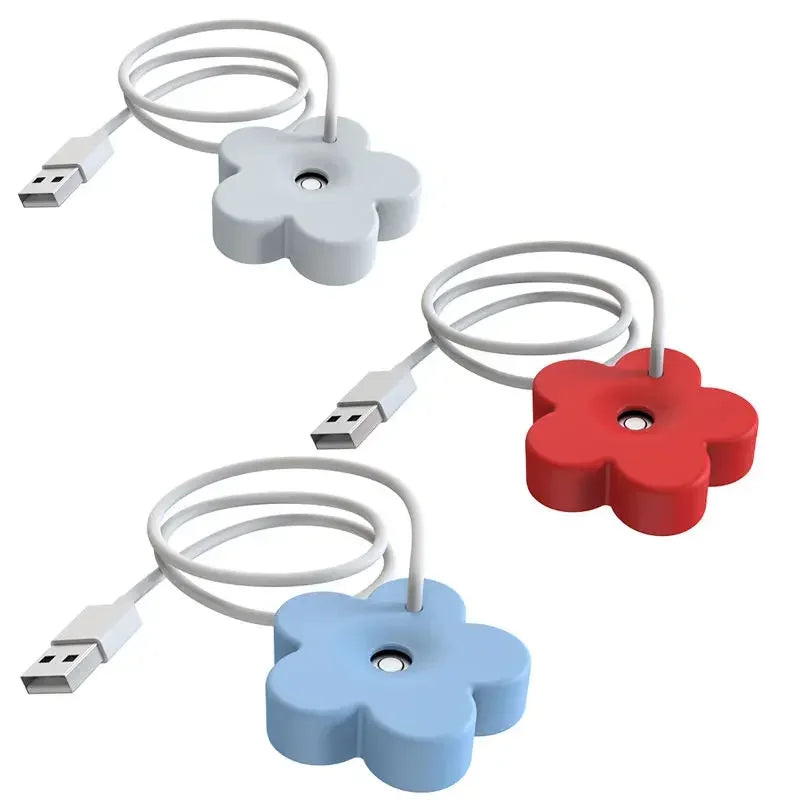 Mini Flower USB Humidifier – Portable Desktop Diffuser