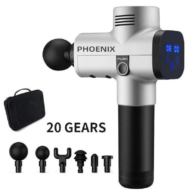 Phoenix A2 Massage Gun – Deep Tissue Muscle Relaxation Therapy Massager