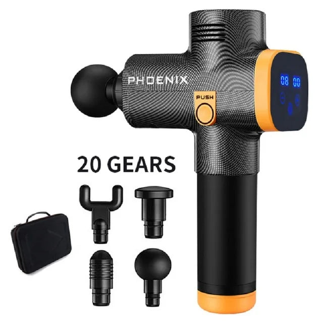 Phoenix A2 Massage Gun – Deep Tissue Muscle Relaxation Therapy Massager