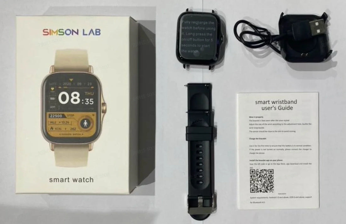 Smartwatch with Bluetooth Call, Health Monitoring, 1.44" Color Screen