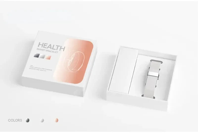 2208A Smart Bracelet – Heart Rate & Blood Pressure Monitor, Fitness Tracker Watch with Pedometer for Men & Women